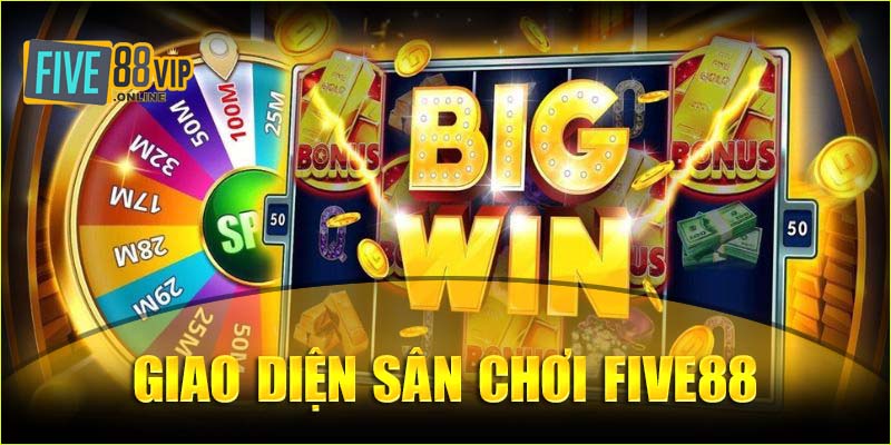 Giao diện sân chơi Nổ Hũ Five88 cực chất